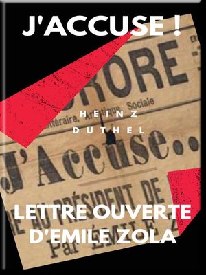 cover image of MON AMI EMILE ZOLA. J'ACCUSE ! LETTRE OUVERTE D'EMILE ZOLA